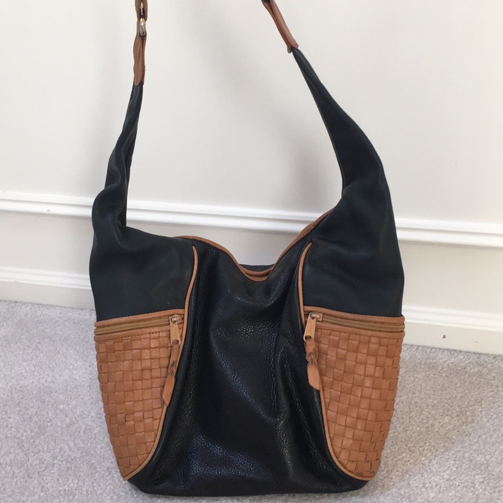 Vintage Brio Leather Hobo Purse - Picture 4 of 15